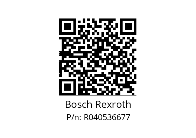   Bosch Rexroth R040536677