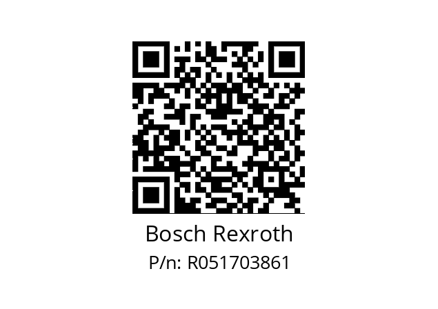   Bosch Rexroth R051703861