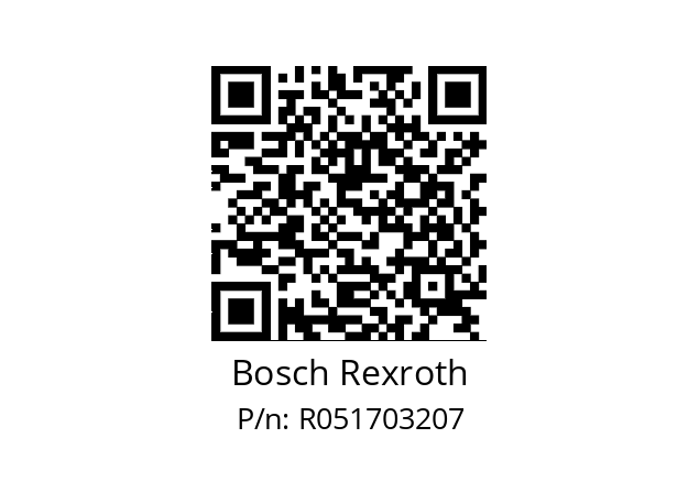   Bosch Rexroth R051703207