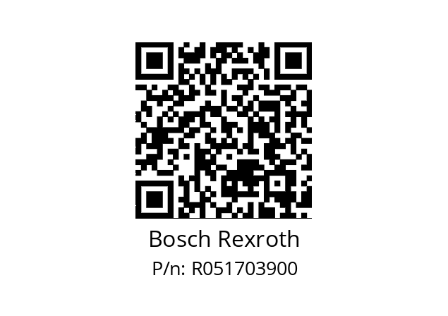   Bosch Rexroth R051703900