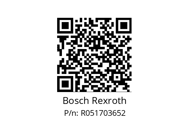   Bosch Rexroth R051703652