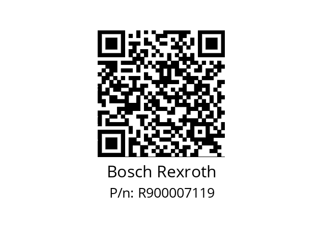   Bosch Rexroth R900007119