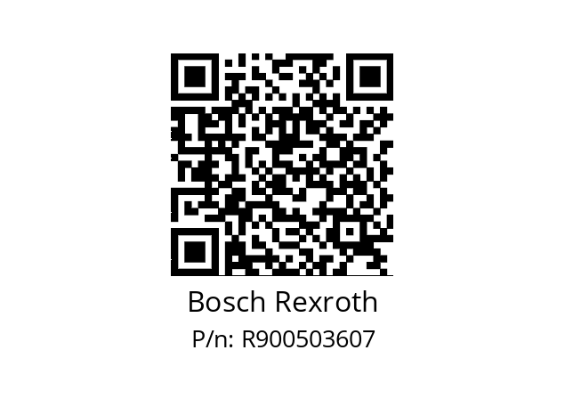   Bosch Rexroth R900503607