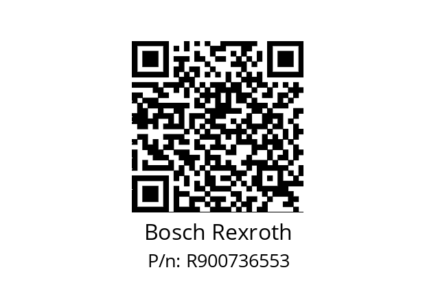   Bosch Rexroth R900736553