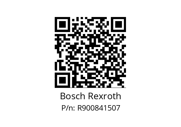   Bosch Rexroth R900841507