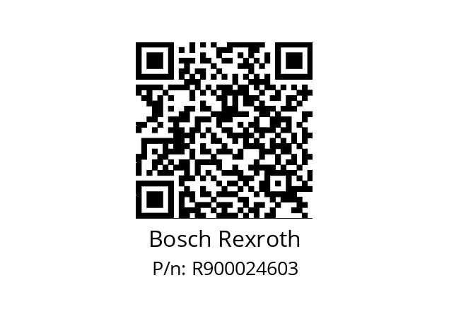   Bosch Rexroth R900024603