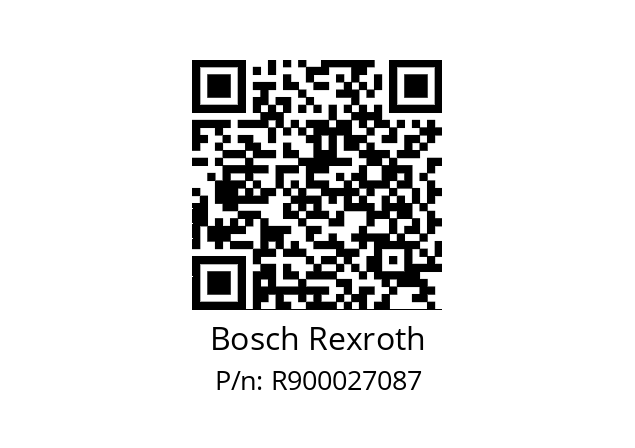   Bosch Rexroth R900027087