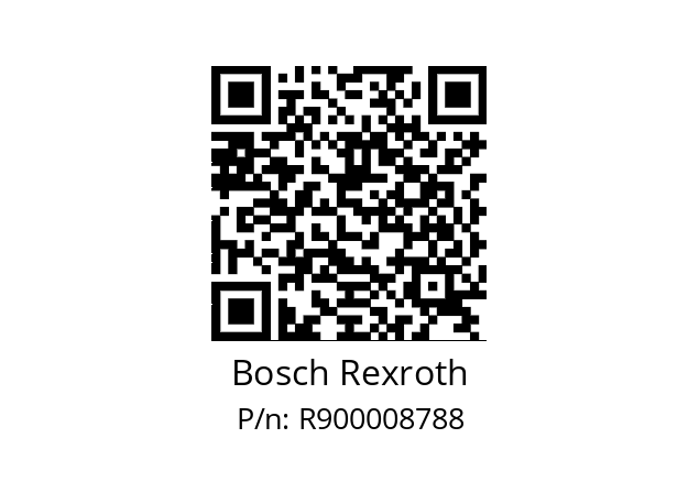   Bosch Rexroth R900008788