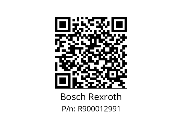   Bosch Rexroth R900012991