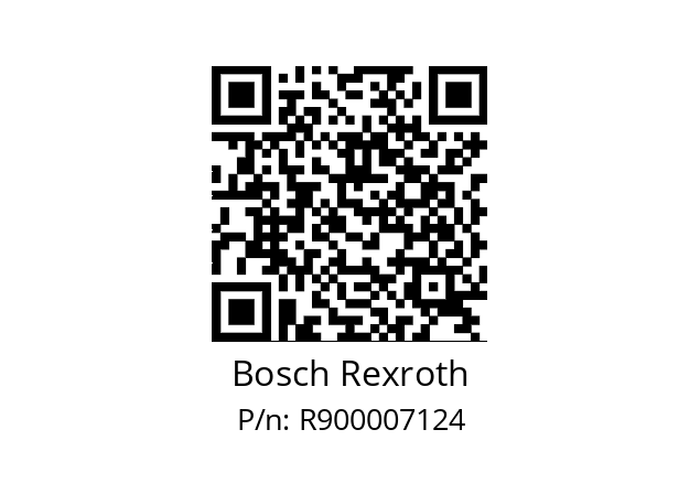   Bosch Rexroth R900007124