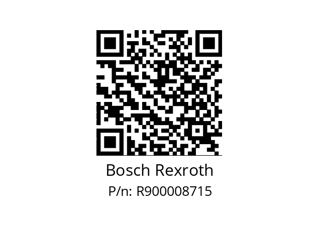   Bosch Rexroth R900008715