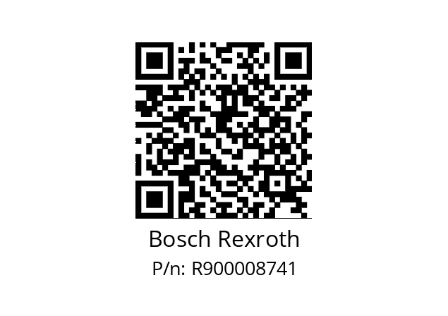   Bosch Rexroth R900008741