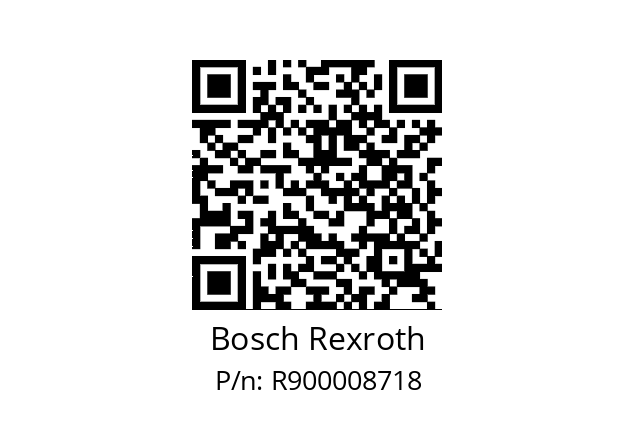   Bosch Rexroth R900008718