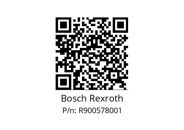   Bosch Rexroth R900578001