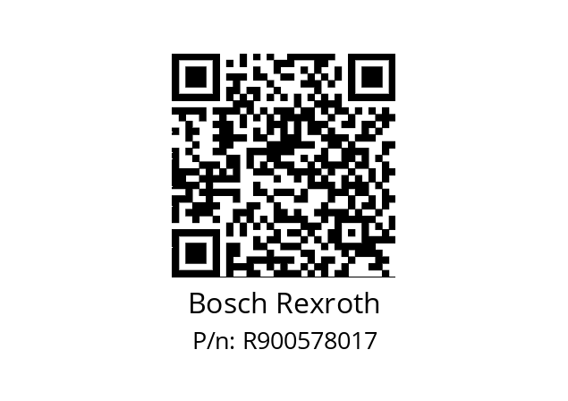   Bosch Rexroth R900578017