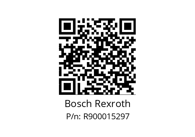   Bosch Rexroth R900015297