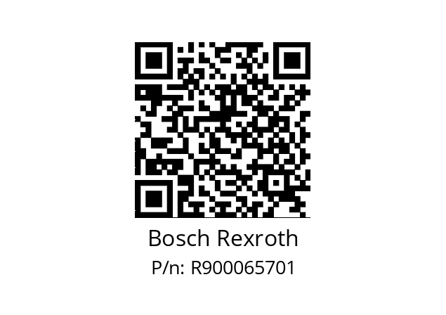   Bosch Rexroth R900065701