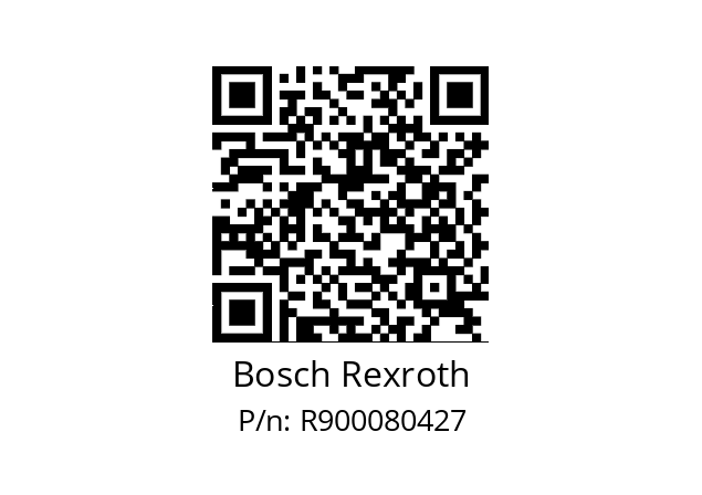   Bosch Rexroth R900080427