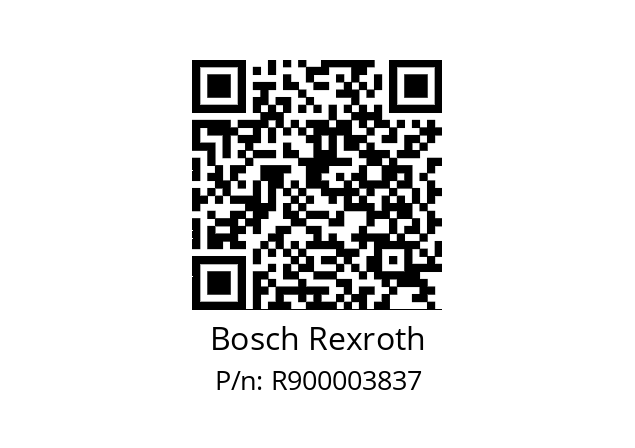   Bosch Rexroth R900003837