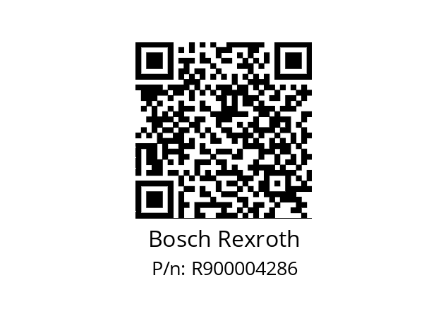   Bosch Rexroth R900004286