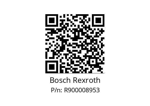   Bosch Rexroth R900008953