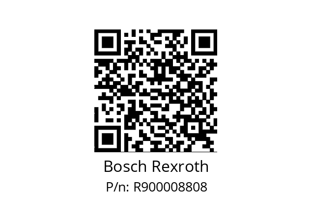   Bosch Rexroth R900008808