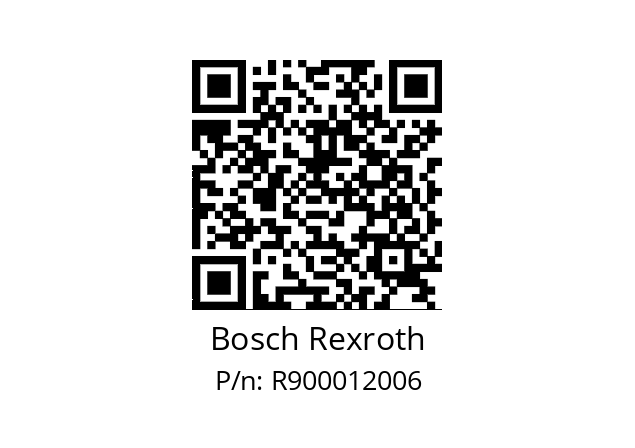   Bosch Rexroth R900012006