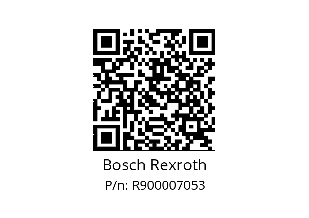   Bosch Rexroth R900007053