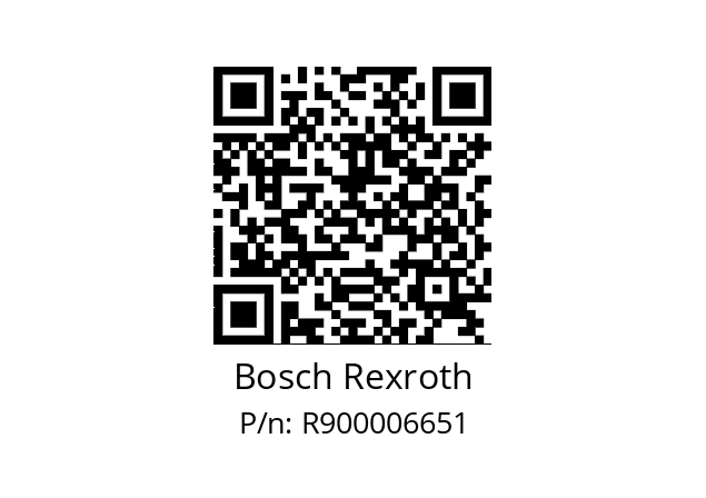   Bosch Rexroth R900006651