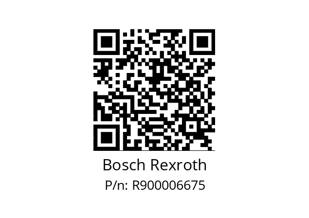   Bosch Rexroth R900006675