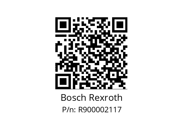   Bosch Rexroth R900002117