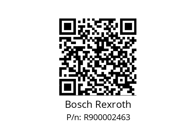   Bosch Rexroth R900002463