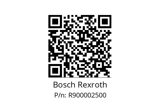   Bosch Rexroth R900002500