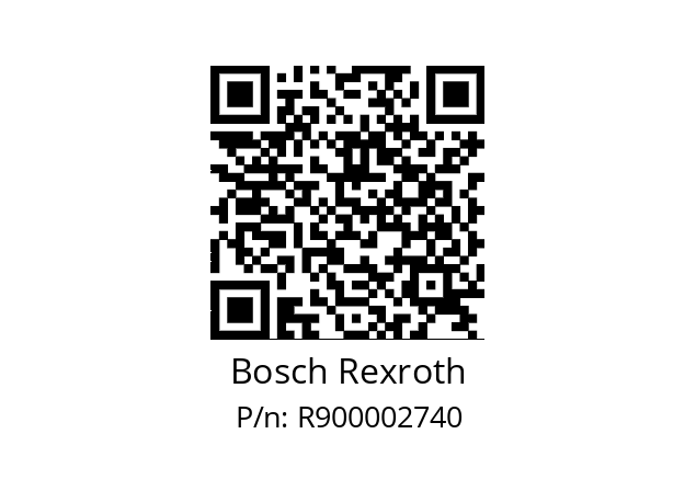   Bosch Rexroth R900002740