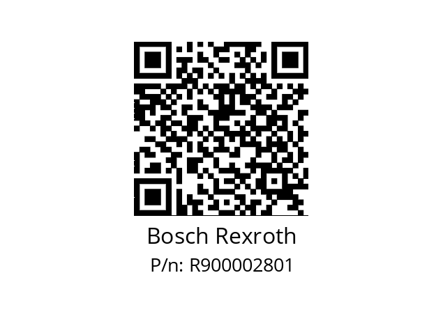   Bosch Rexroth R900002801