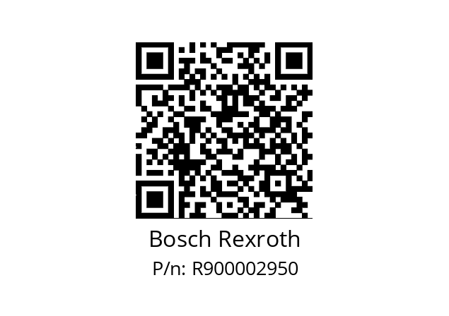   Bosch Rexroth R900002950