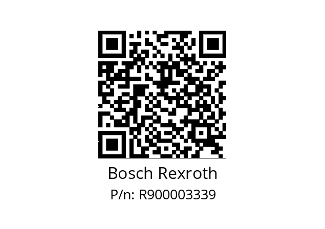   Bosch Rexroth R900003339