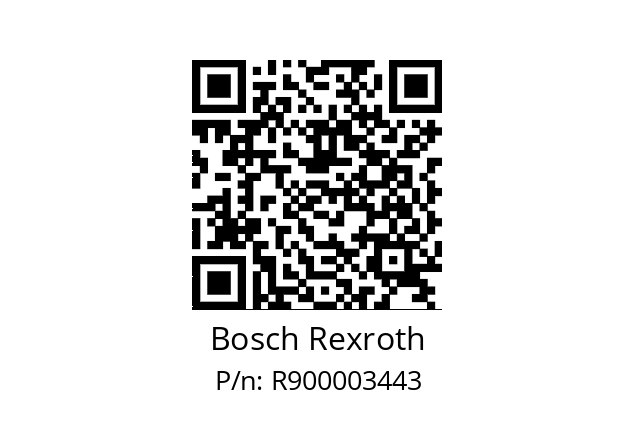   Bosch Rexroth R900003443