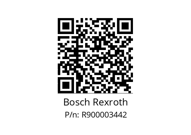   Bosch Rexroth R900003442