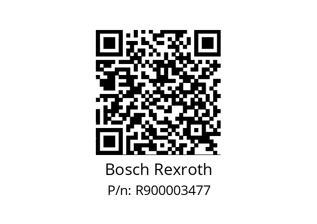   Bosch Rexroth R900003477