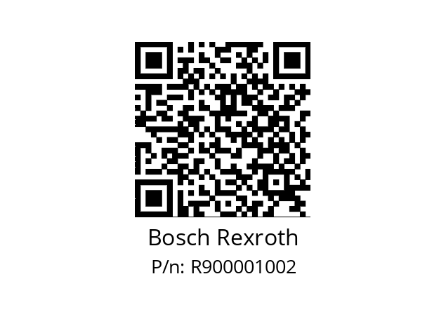   Bosch Rexroth R900001002