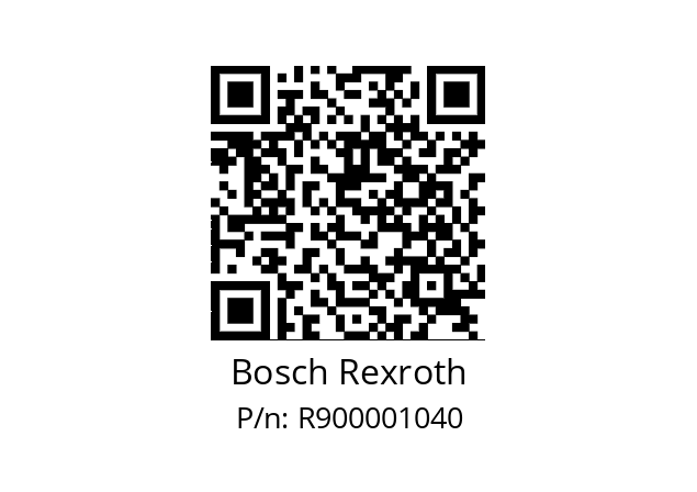   Bosch Rexroth R900001040