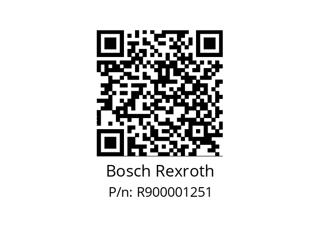   Bosch Rexroth R900001251