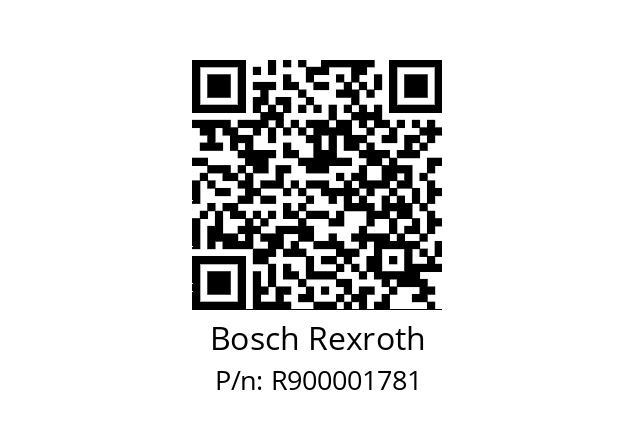   Bosch Rexroth R900001781