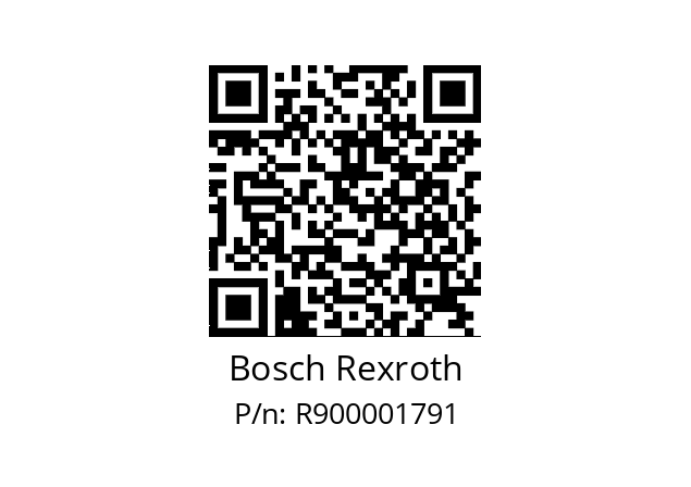   Bosch Rexroth R900001791