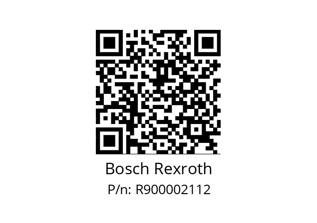   Bosch Rexroth R900002112