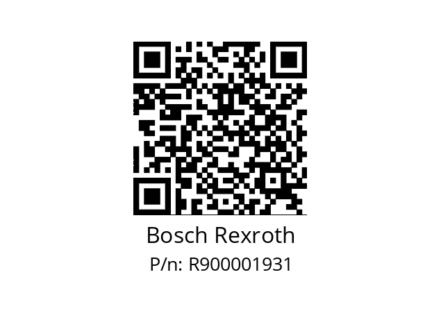   Bosch Rexroth R900001931