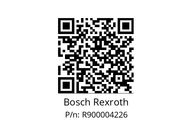   Bosch Rexroth R900004226