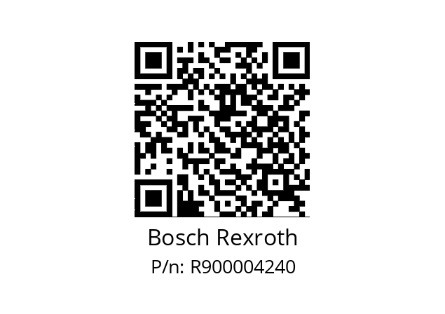   Bosch Rexroth R900004240