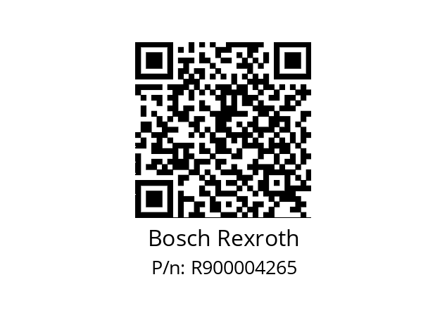   Bosch Rexroth R900004265